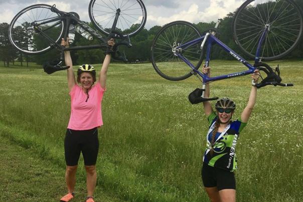 Katelyn Carlson and Katelyn Newsome_Bikes