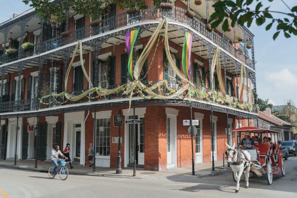 French Quarter Mardi Gras