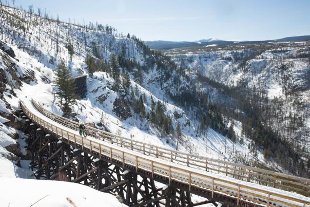 Myra Canyon Trestles Winter (12)