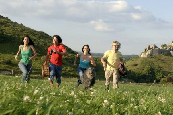 Enid Blyton's Famous Five recreated at Corfe Castle