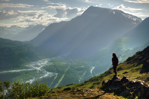 Overlooking Paradise in Thompson Pass