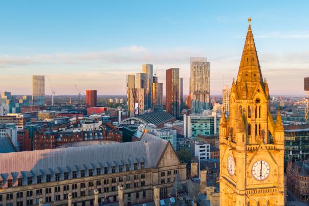 Manchester skyline