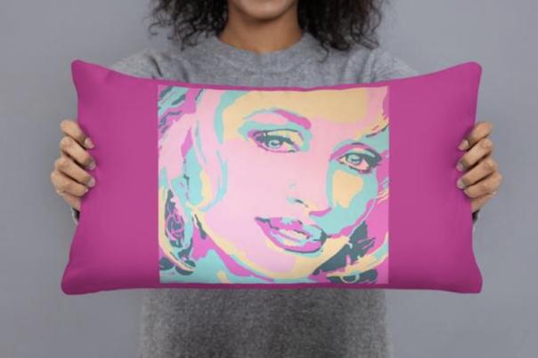 Dolly Parton Pillow