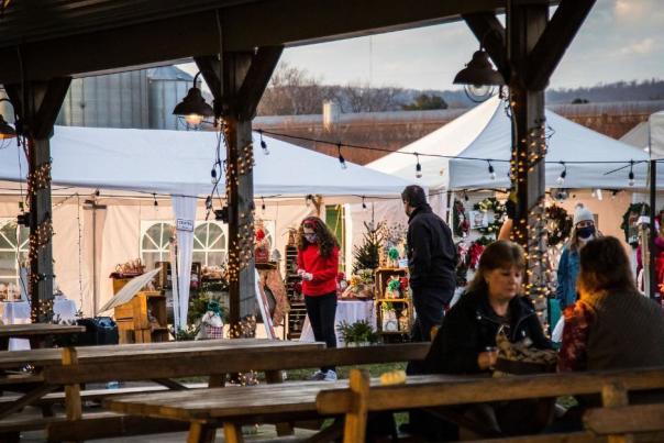 Christmas Market at Flinchbaughs