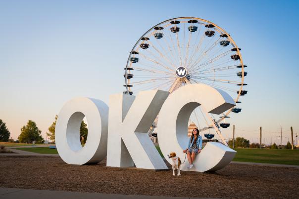 Wheeler Park OKC Sign