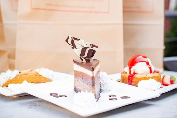 three desserts from Francescas Cucina