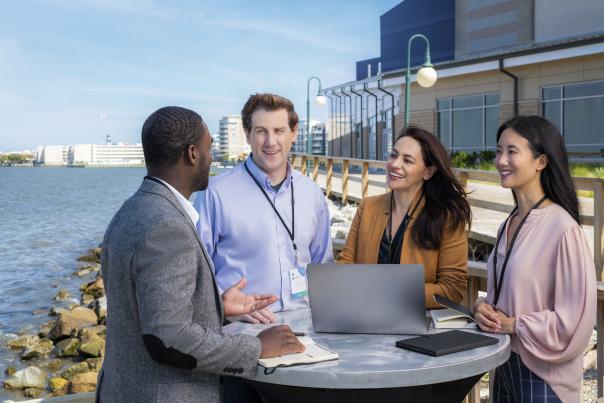 Meeting at the Convention Center