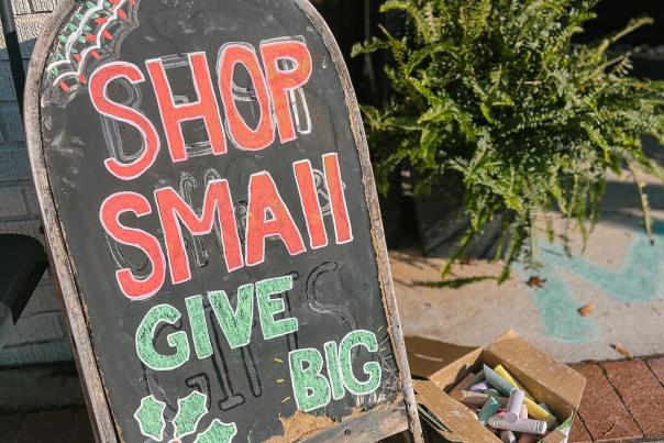 Shop small