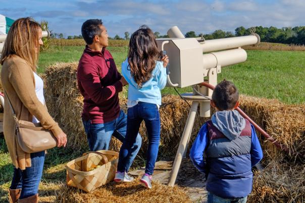 Apple Cannon at Beasley's Orchard in Danville, Indiana