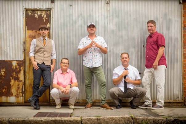 Jim Quick and the Coastline Band group shot, who perform in Johnston County often.