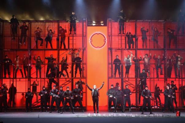 Another Brick in the Wall (photo: Yves Renaud, Opera de Montreal)