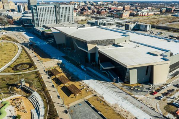 Exterior of the Oklahoma City Convention Center