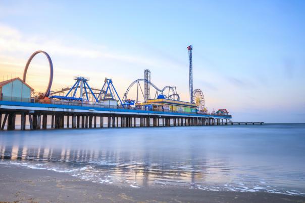 Galveston Pleasure Pier Texas Gulf Coast 1000px