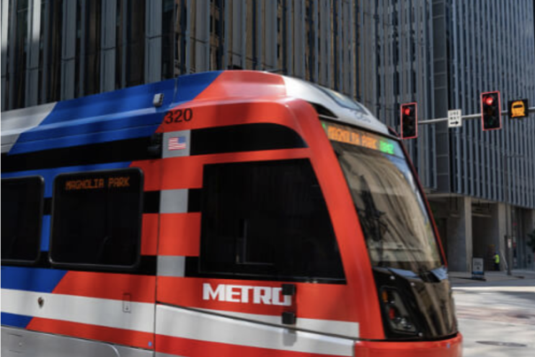 METRORail in Houston