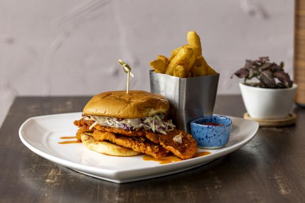 Salt Smokehouse chicken sandwich header