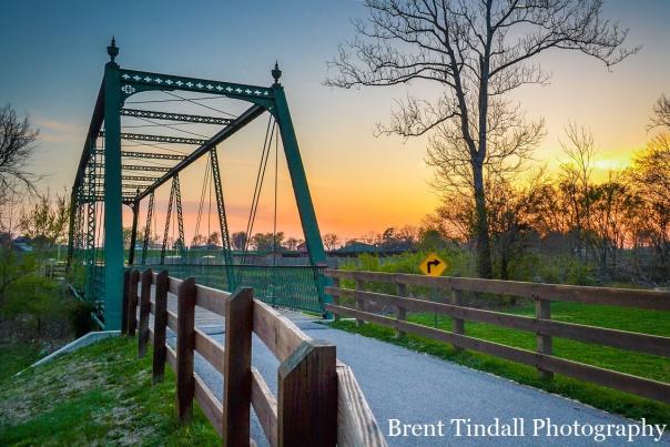 Friendship Gardens Bridge in Plainfield (Photo courtesy of Brent Tindall Photography)