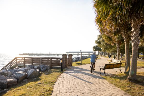 Biking on St. Simons Island