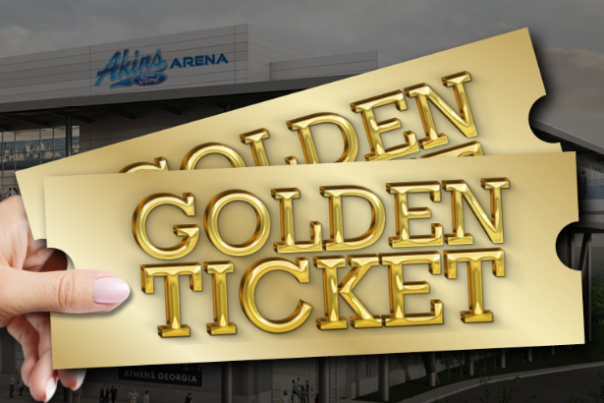 Akins Ford Arena Golden Ticket Promo