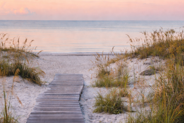 AI coastal boardwalk