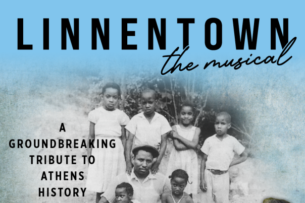 Linnentown the musical poster