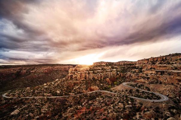 Cloudy Afternoon in Colorado National Monument