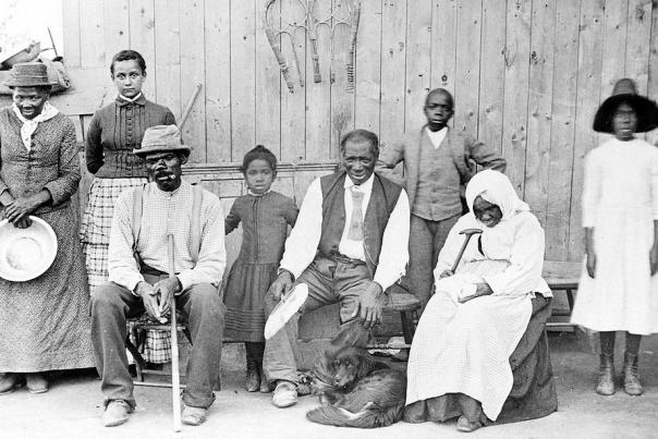 Harriet Tubman and family