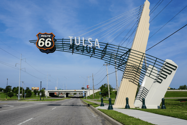 Route 66 Gateway Sculpture