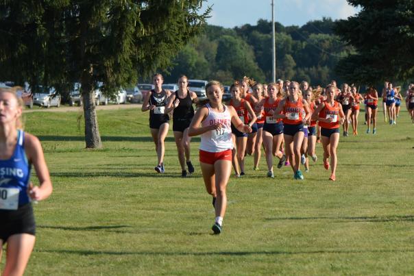 Olivet woman runner