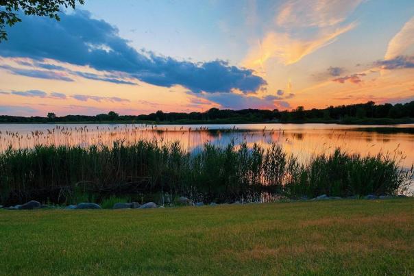 Lake Andrea Summer Sunset