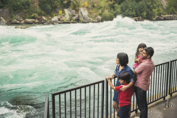 Family Children Nature River
