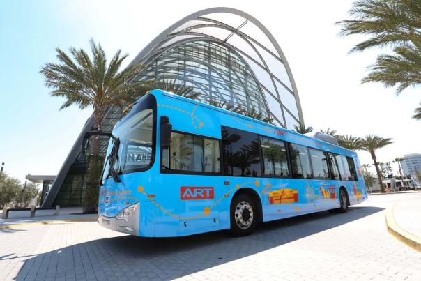 Anaheim Regional Transportation at Anaheim Regional Transportation Intermodal Center