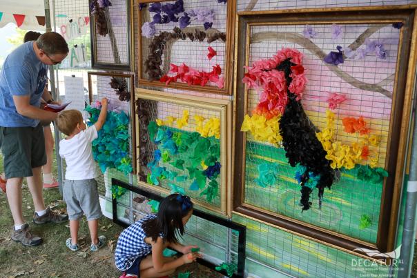 River Clay Fine Arts Festival children activity
