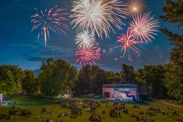 Hummel Park fireworks