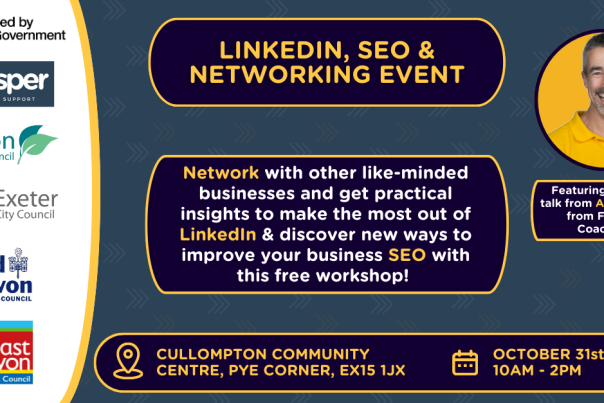 Linkedin, SEO and Networking Event (Cullompton)