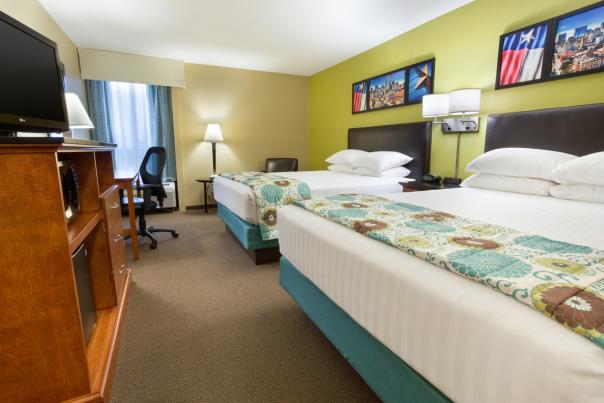 Drury Inn Hotel Room in The Woodlands, Texas