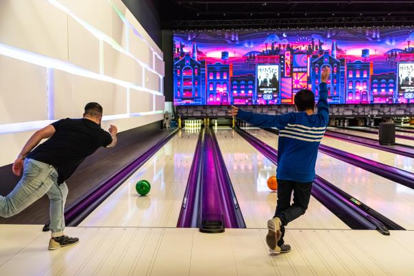 Family Bowling at Spectrum Entertainment Complex