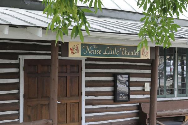 Exterior photo of the Neuse Little Theater in Smithfield, NC.