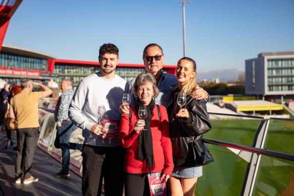 Visitors of Laithwaites Wine Festival at Emirates Old Trafford