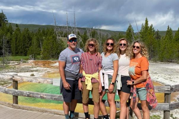 Wilson Family at Yellowstone