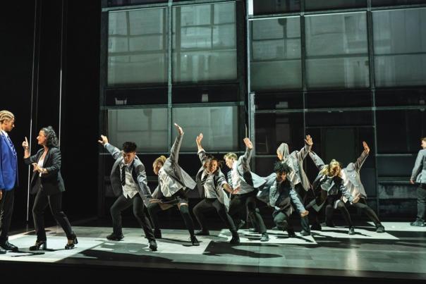 Dancers on stage at Everyone is talking about Jamie