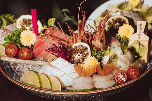 A seafood platter.