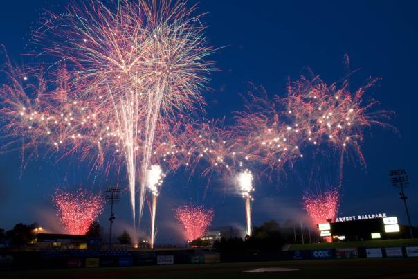 Orchards park fireworks