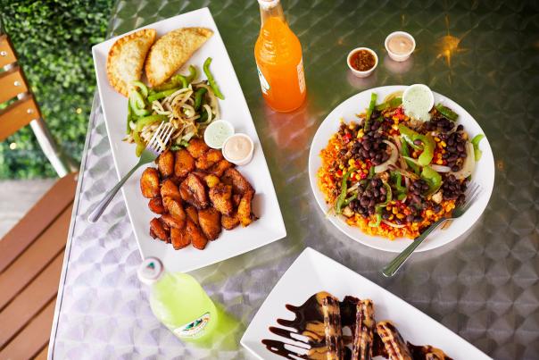 Food plates at Barroluco in downtown Columbus