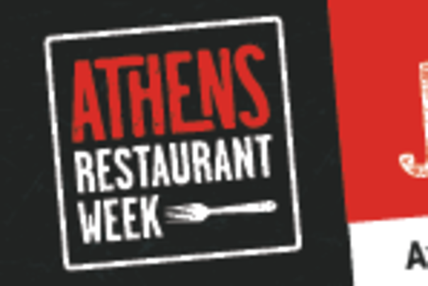 Athens Restaurant Week Banner 2026