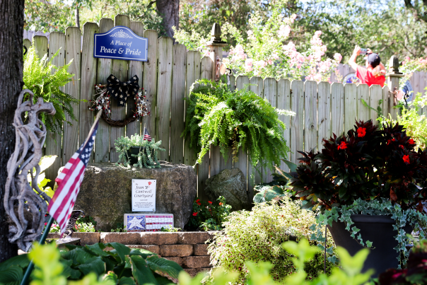 Veteran Veterans Memorial Garden Patriotic