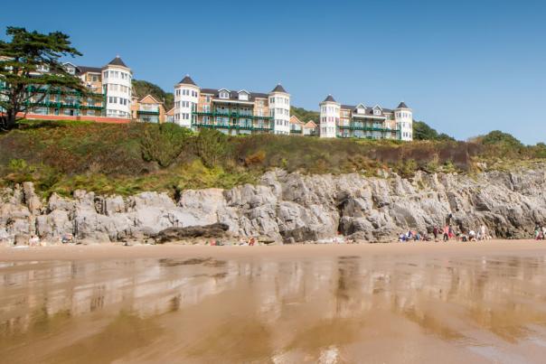 Caswell Bay beach