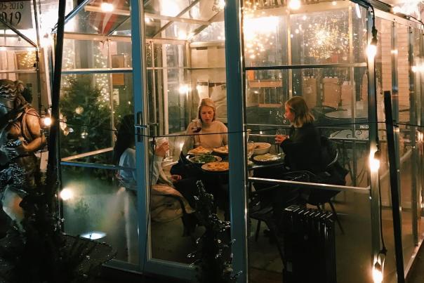 Cafe Gelato Greenhouse Dining