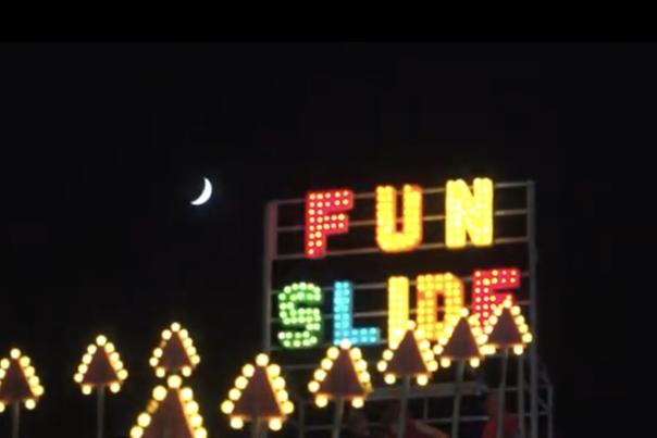 Douglas County Fair Fun Slide Moon