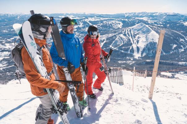 Skiing at Big Sky Resort