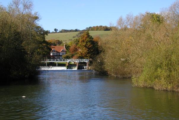 Goring and river